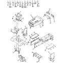 Craftsman 917255160 chassis and enclosures diagram