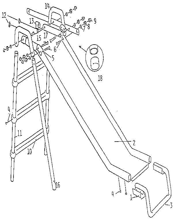 Sears 7864422 slide assembly diagram