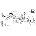 McCulloch EB285BC-11400128-08 clutch/starter housing assembly diagram