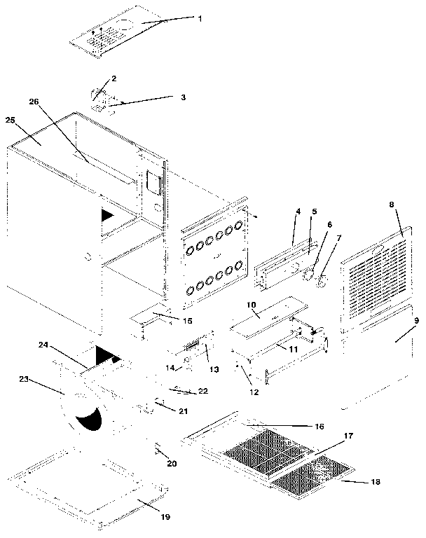 ICP NTC5100BHA2 non-functional diagram