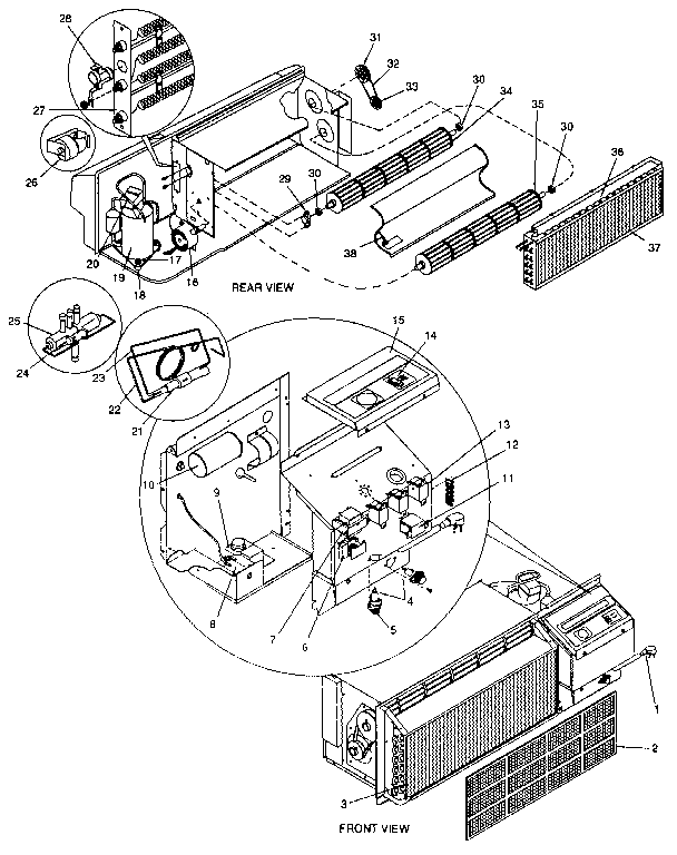 ICP THA09R50RTB functional diagram