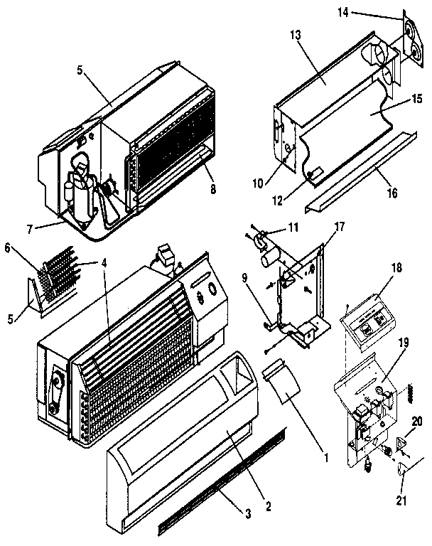 ICP THA09K25RTC non functional diagram