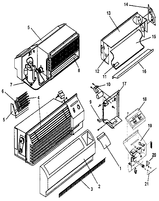 ICP THA12R50RTC non functional diagram
