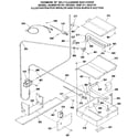 Kenmore 9113652091 oven burner section diagram