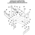 Kenmore 9113652091 top burner section diagram