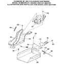 Kenmore 9113652091 door lock section diagram