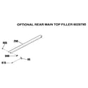 Kenmore 9113652091 optional rear main top filler 8028790 diagram