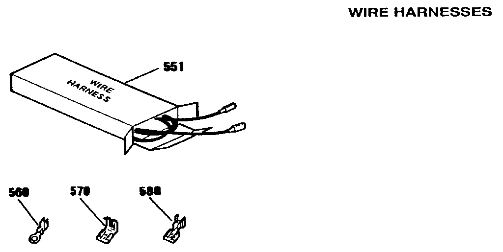Kenmore 9119372591 wire harnesses diagram