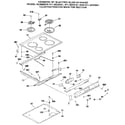 Kenmore 9114652591 main top section diagram