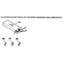 Kenmore 9114652591 wire harnesses and components diagram