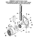 Kenmore 9114652591 blower section diagram
