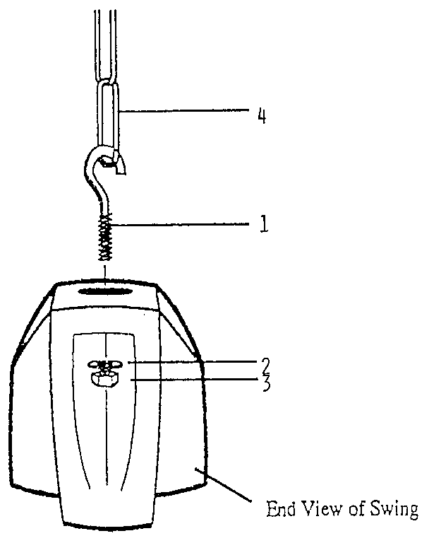 Sears 6622 swing assembly diagram