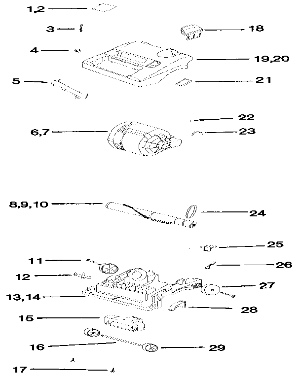 Kenmore 32780 hood & base diagram