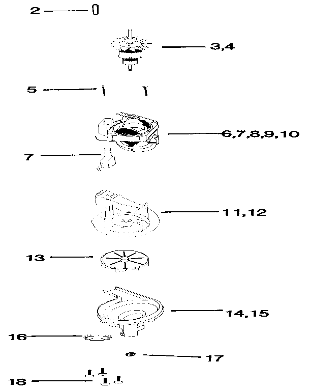 Kenmore 32780 motor assembly diagram