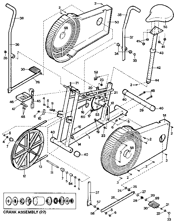 Proform PF310120 unit parts diagram