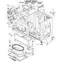 Kenmore 11097293510 cabinet diagram