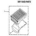 Kenmore 11097293510 dry rack diagram