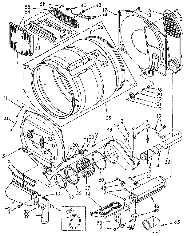 Kenmore 11096292110 bulkhead diagram