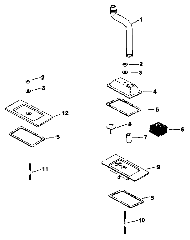 Craftsman 917250050 breather and vent diagram