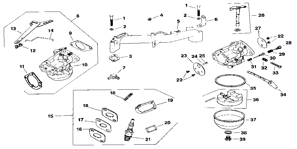 Craftsman 917250050 carburetor diagram