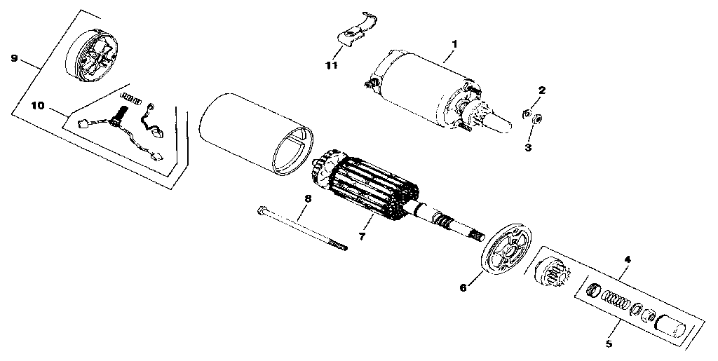 Craftsman 917250050 electric starter diagram