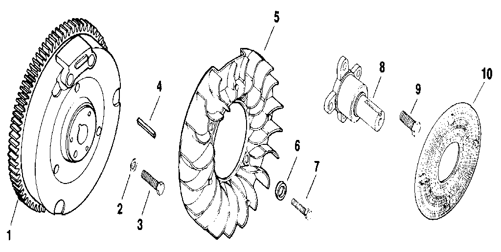 Craftsman 917250050 flywheel diagram