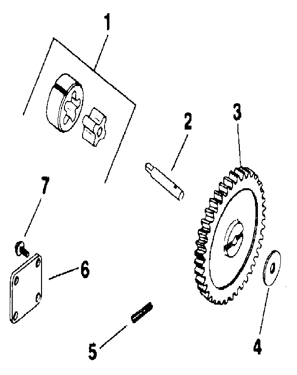 Craftsman 917250050 oil pump diagram