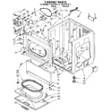 Kenmore 11097291810 cabinet diagram