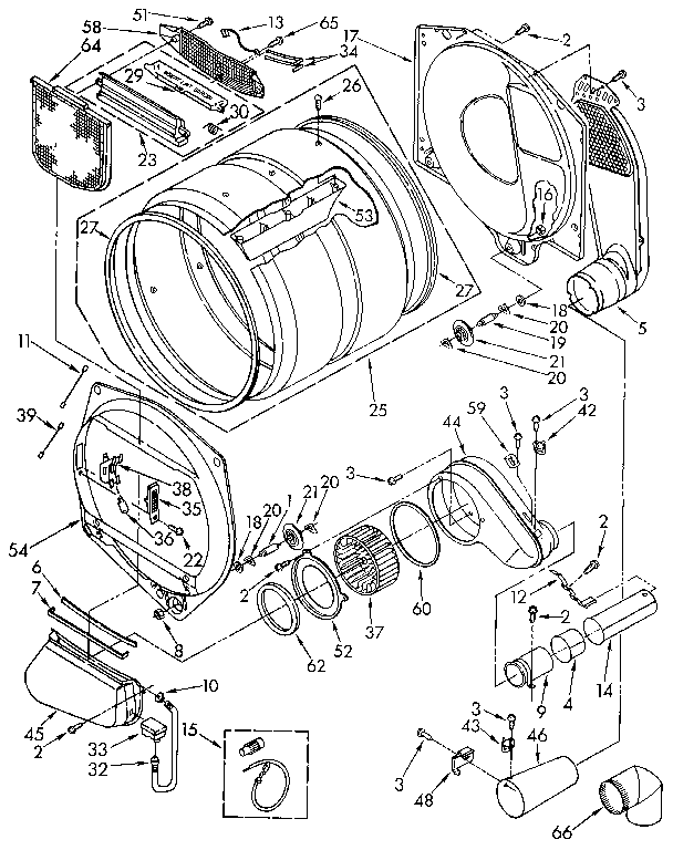 Kenmore 11097291810 bulkhead diagram