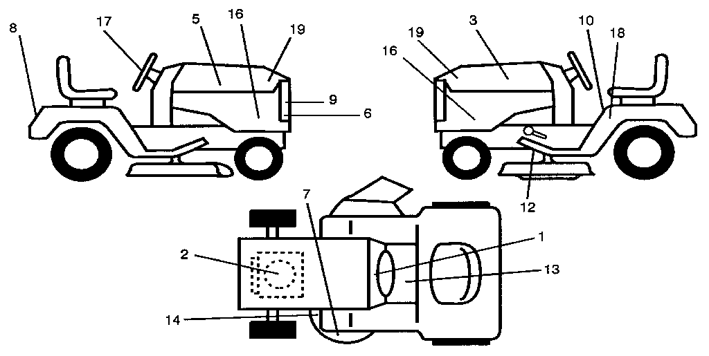 Craftsman 917256921 decals diagram