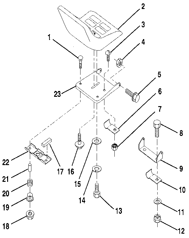 Craftsman 917256921 seat diagram