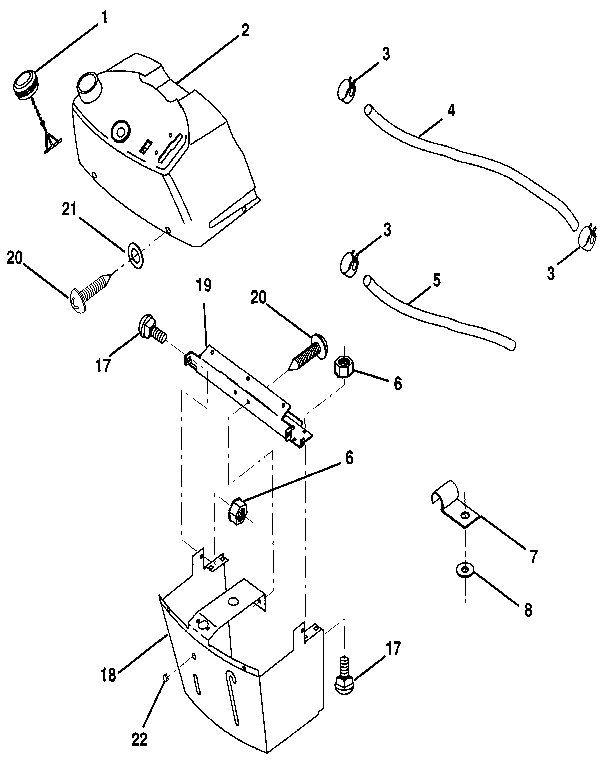 Craftsman 917256921 dash diagram