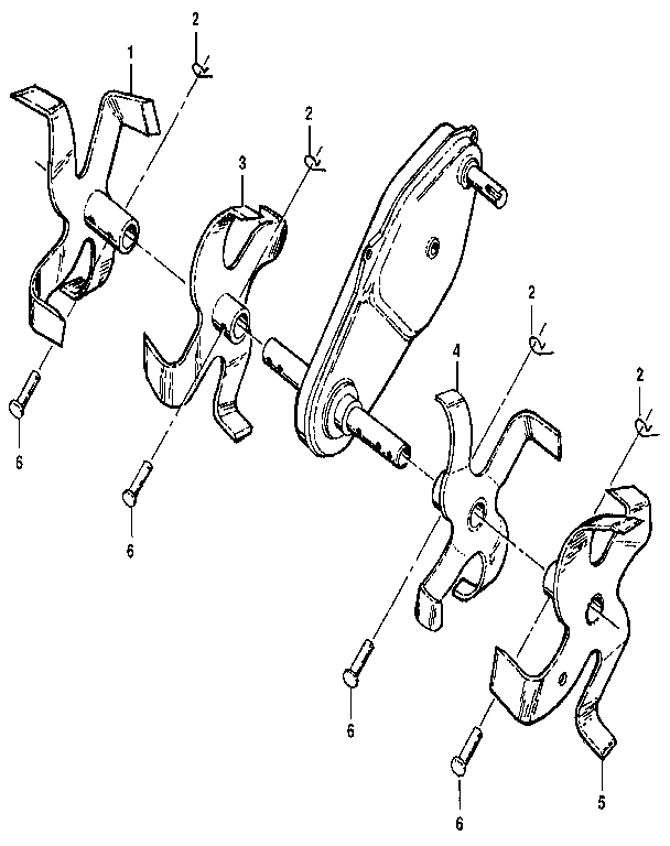 Craftsman 917296350 tine assembly diagram