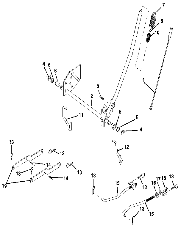 Craftsman 917257290 lift diagram