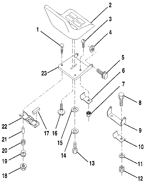 Craftsman 917256930 seat diagram