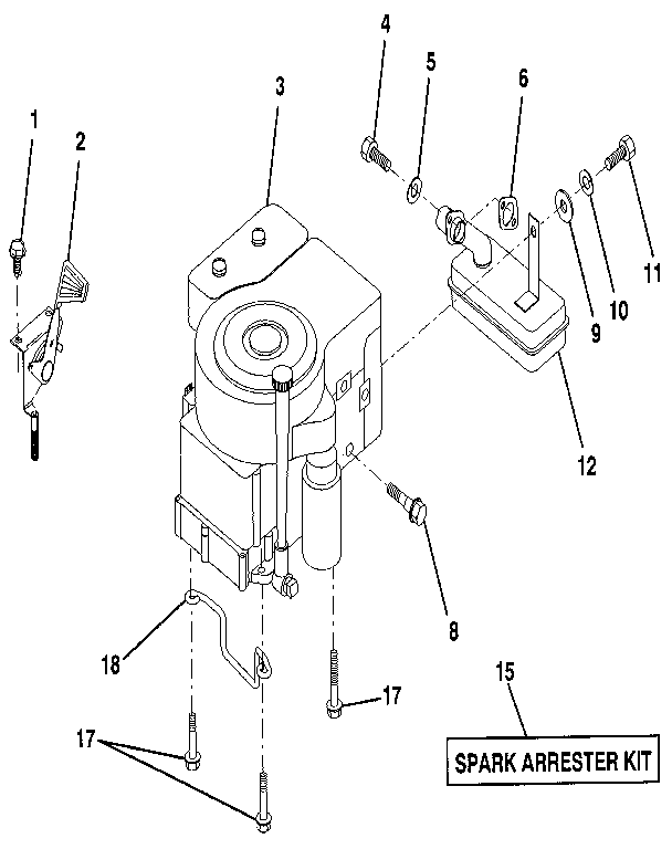 Craftsman 917256930 engine/throttle diagram
