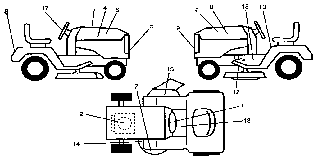 Craftsman 917256930 decals diagram