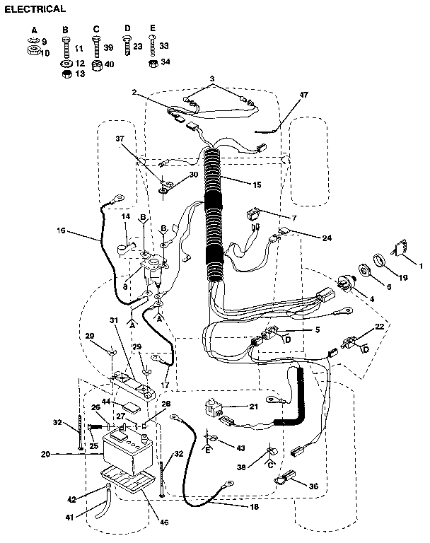 Craftsman 917255942 electrical diagram