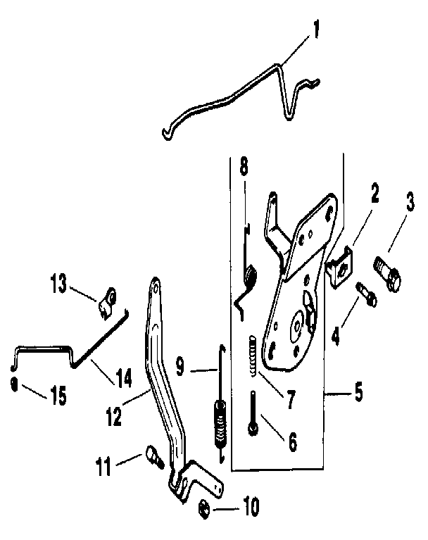Craftsman 917252550 engine controls diagram