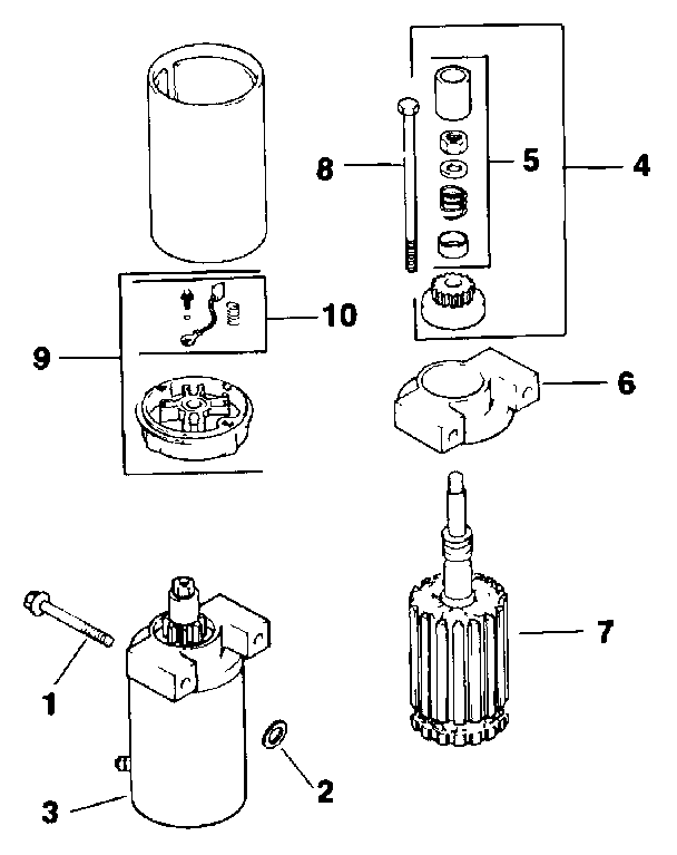 Craftsman 917252550 starting system diagram