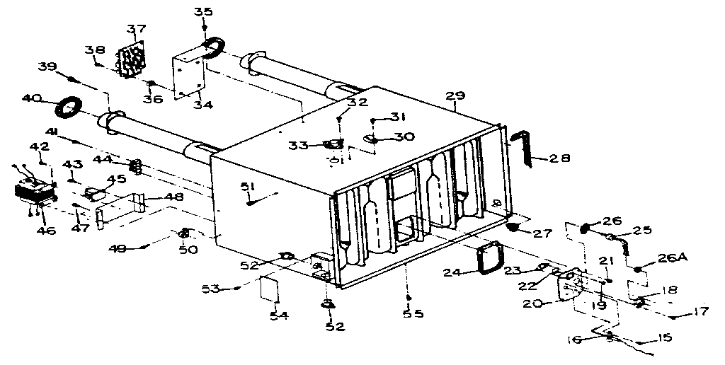 Desa DNV-40P chamber assembly diagram