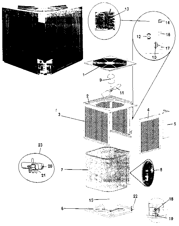 Rheem PGC060JAS replacement parts diagram
