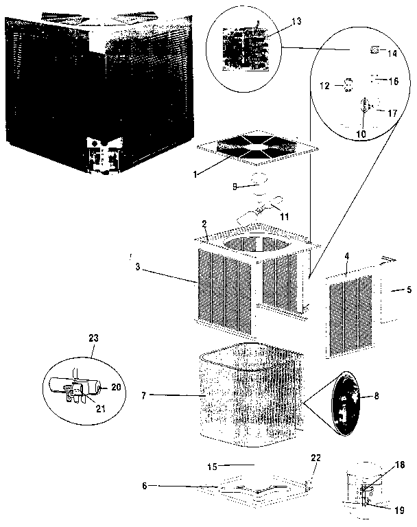 Rheem PGC043JAS replacement parts diagram