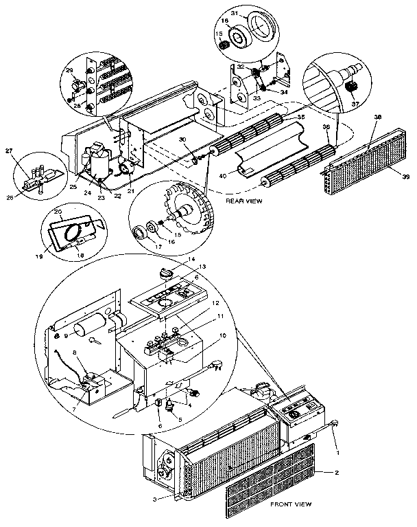 ICP THB12R25SPA functional diagram