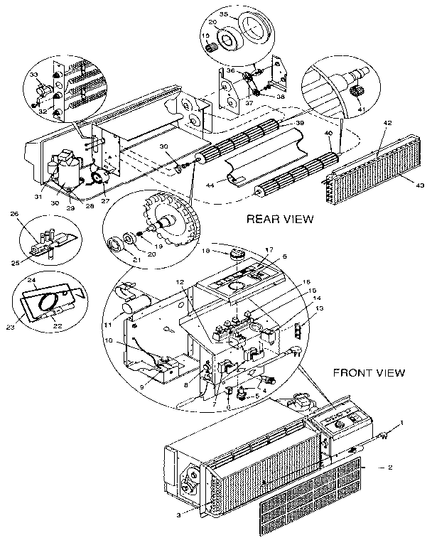 ICP THB12R50DCA functional diagram