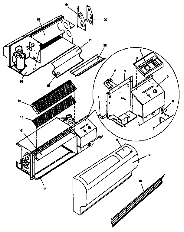 ICP THB12K50RTA non functional diagram
