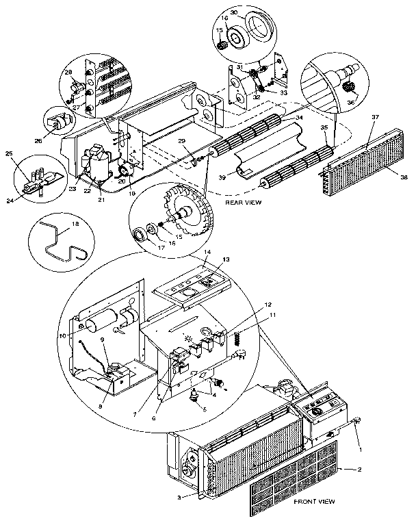 ICP THB15K34RTA functional diagram