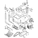 WW Grinder 47017(470170100101-470170199999) main frame assembly diagram