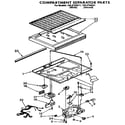 Kenmore 1069728511 compartment separator diagram