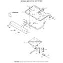 Kenmore 3627271193 burner section diagram